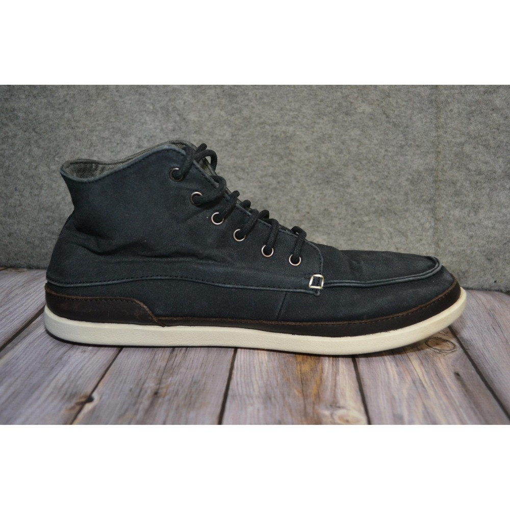 OluKai Nalukai Kapa Boots Mens 10 Blue Chukka Lace Up Lined Casual‎ 10377-4019 - Picture 10 of 16